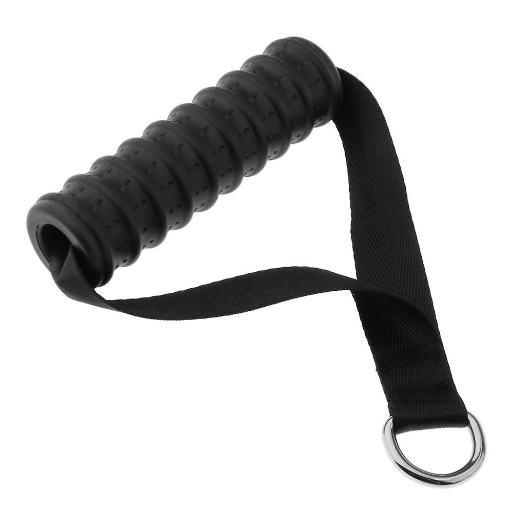 Triceps Stirrup Handle Body Building Cable Machine LAT Attachment Accessory