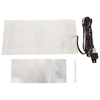 12v Universal Motorcycle Atv Utv With Switch Heated Cushion Carbon Fiber Heater Heated Pad