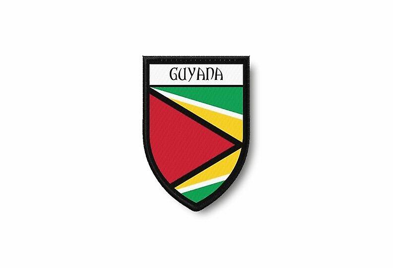 Patch Ecusson Termocollant Edge Brode Flag Prints Guyana