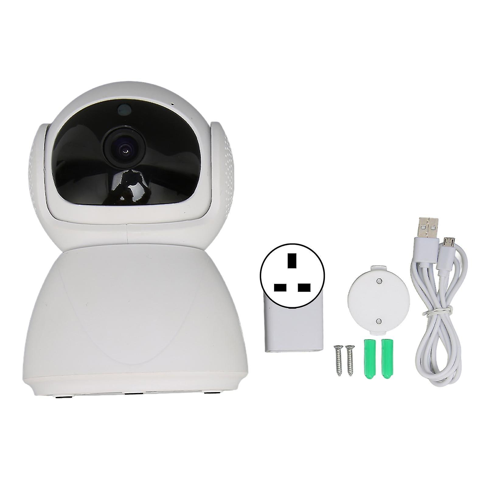 Home Security Camera Hd Infrared Night Vision Wireless Wifi Home Security Camera For Indoor Home Office 100240vuk Plug