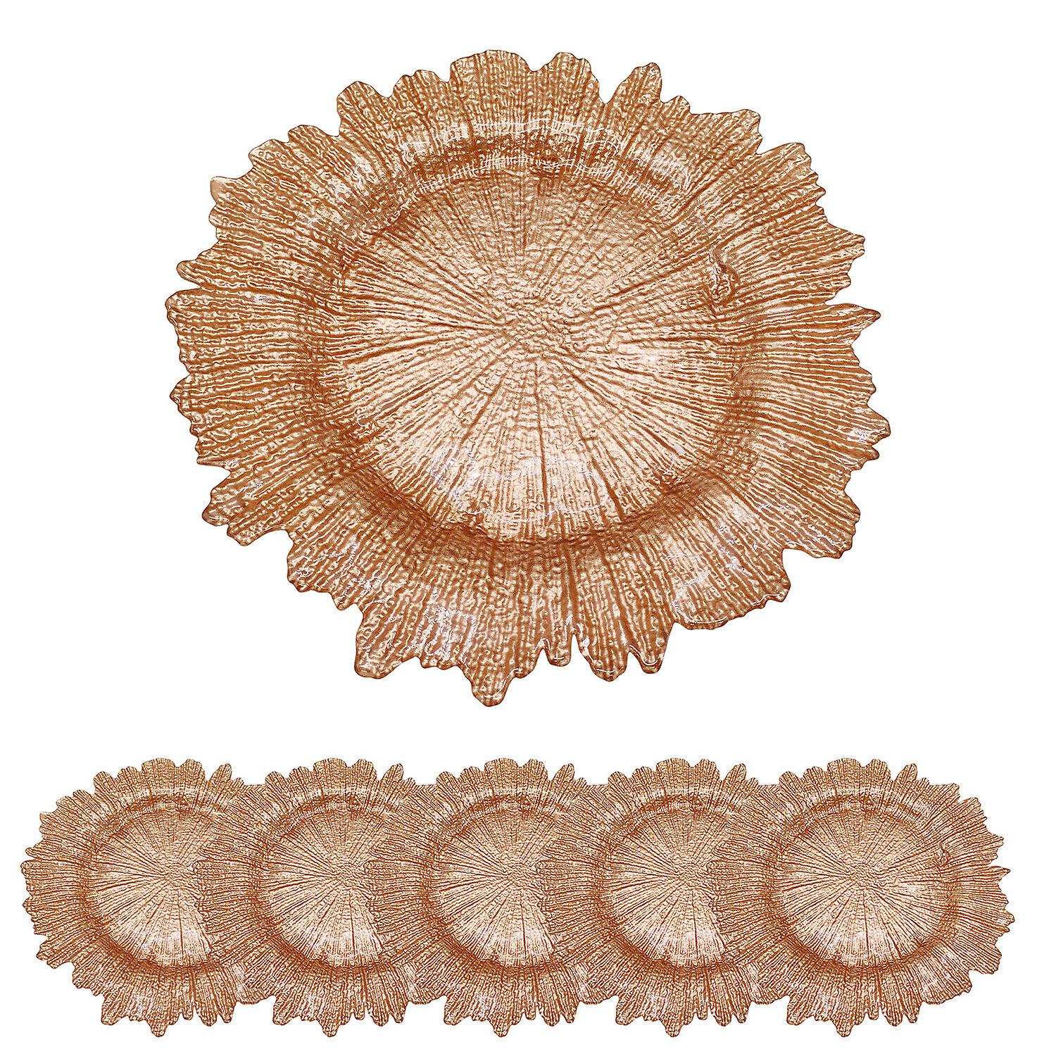Oplader Glas Decoratieve Dinner Plates