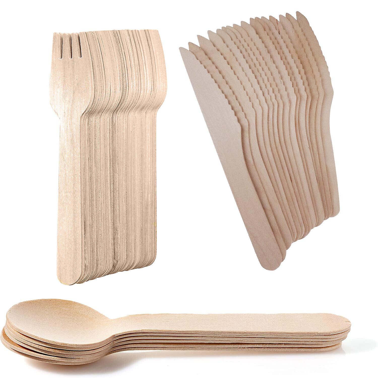 Eco-friendly Wooden Tableware Cutlery