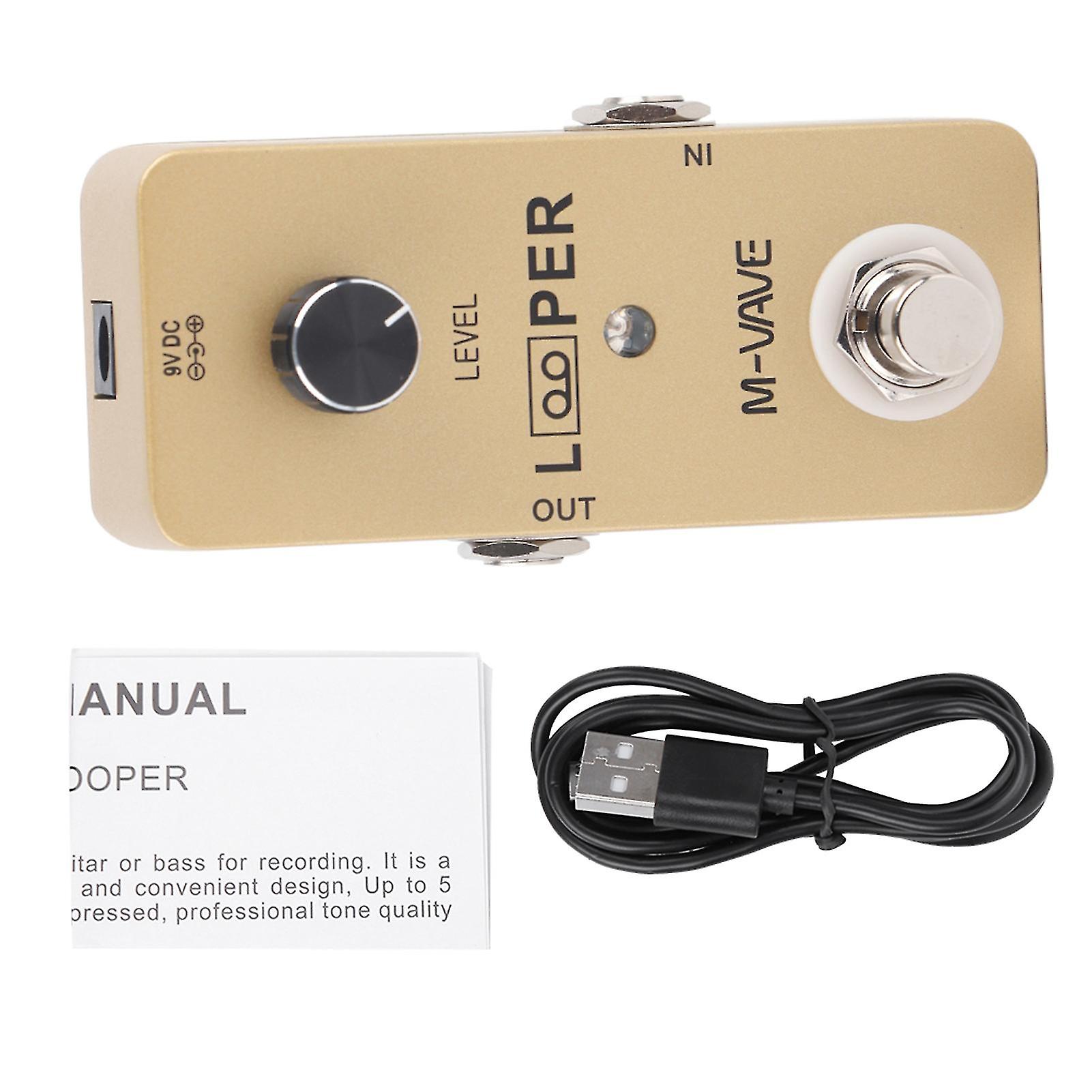 Mini Looper Guitar Pedal Full Metal Shell Guitar Accessories