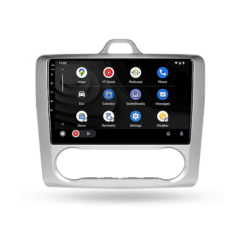 Wireless CarPlay Android Auto Radio for Ford Focus 2 Mk 2 2004 - 2011 4G Car Multimedia GPS 2din