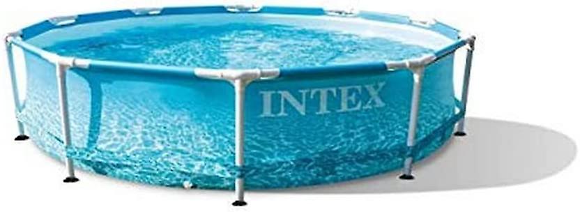 Intex Beachside Frame Pool With Pump 305 X 76 Cm
