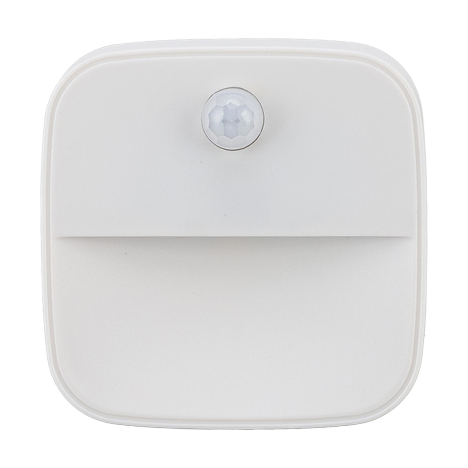 0.2W Motion Sensor Night Light Warm Light ABS Plug-in Hallway Lamp
