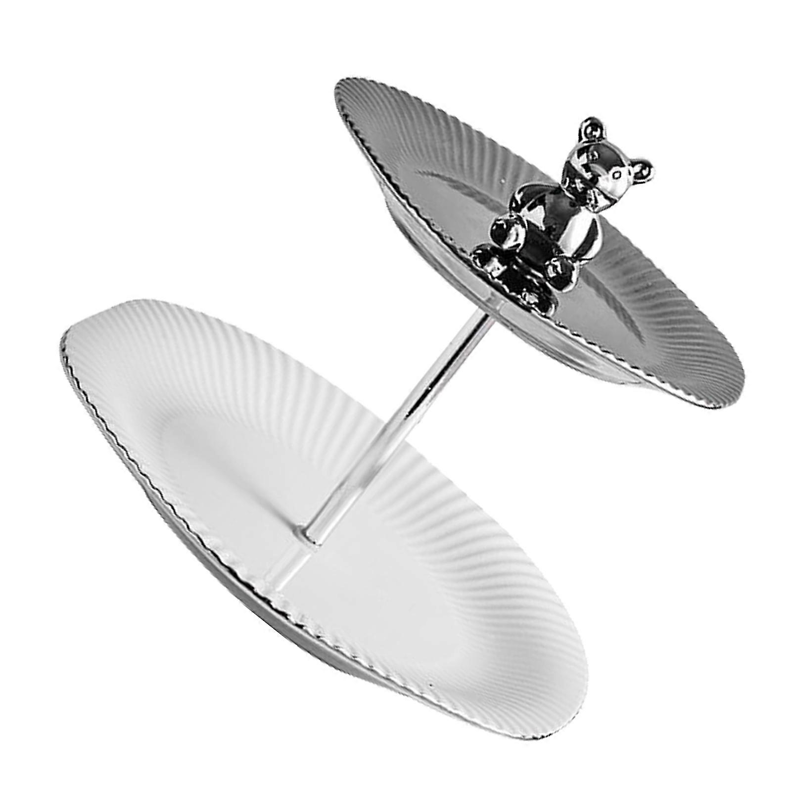 Cupcake Stand Dessert Tisch Display Set Etagen-Servieren Kuchen Tablett Partys Servierplatte für Teeparty 2 Etage (klein)