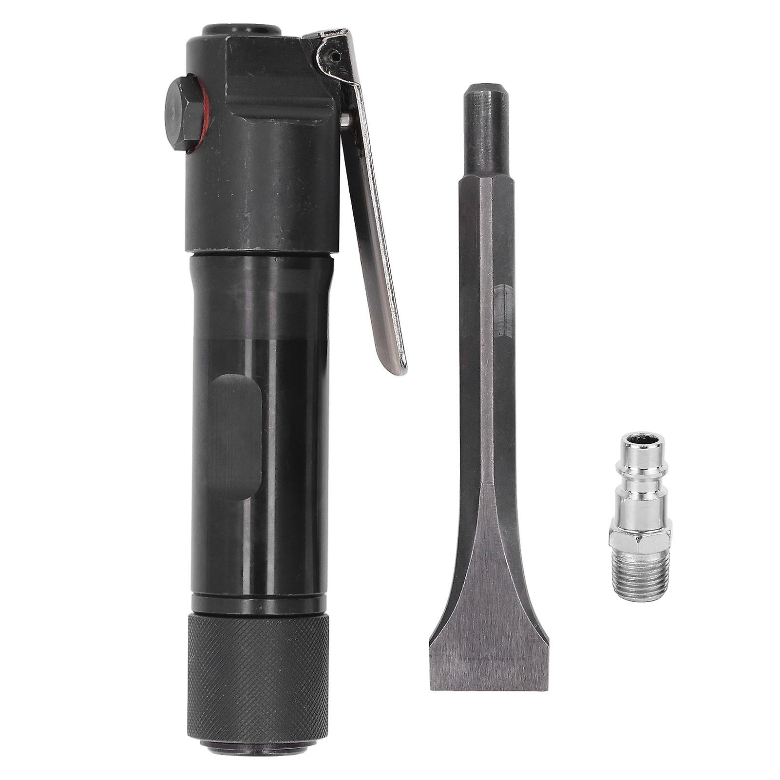 Straight Type Hand Pneumatic Shovel Aluminum Alloy Self Locking Head 1/4in Air Chisel Kit European Style