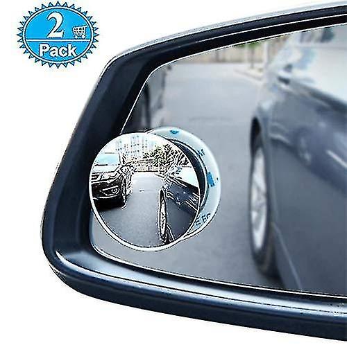 Car Blind Spot Mirror-waterproof 360 Rotatable Convex Rearview Mirror, Suitable For General Motors -