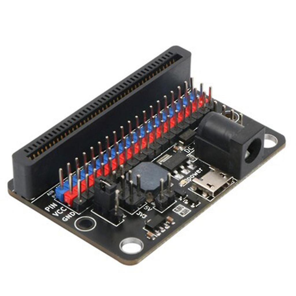 Expansion Board For Microbit Gpio Expansion Python Io:bit 5v Adapter Plate