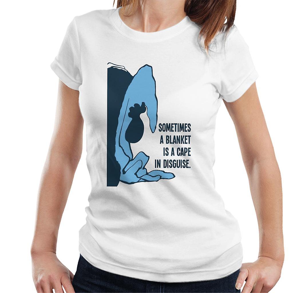 Peanuts Blanket Is A Cape In Disguise Women's T-Shirt