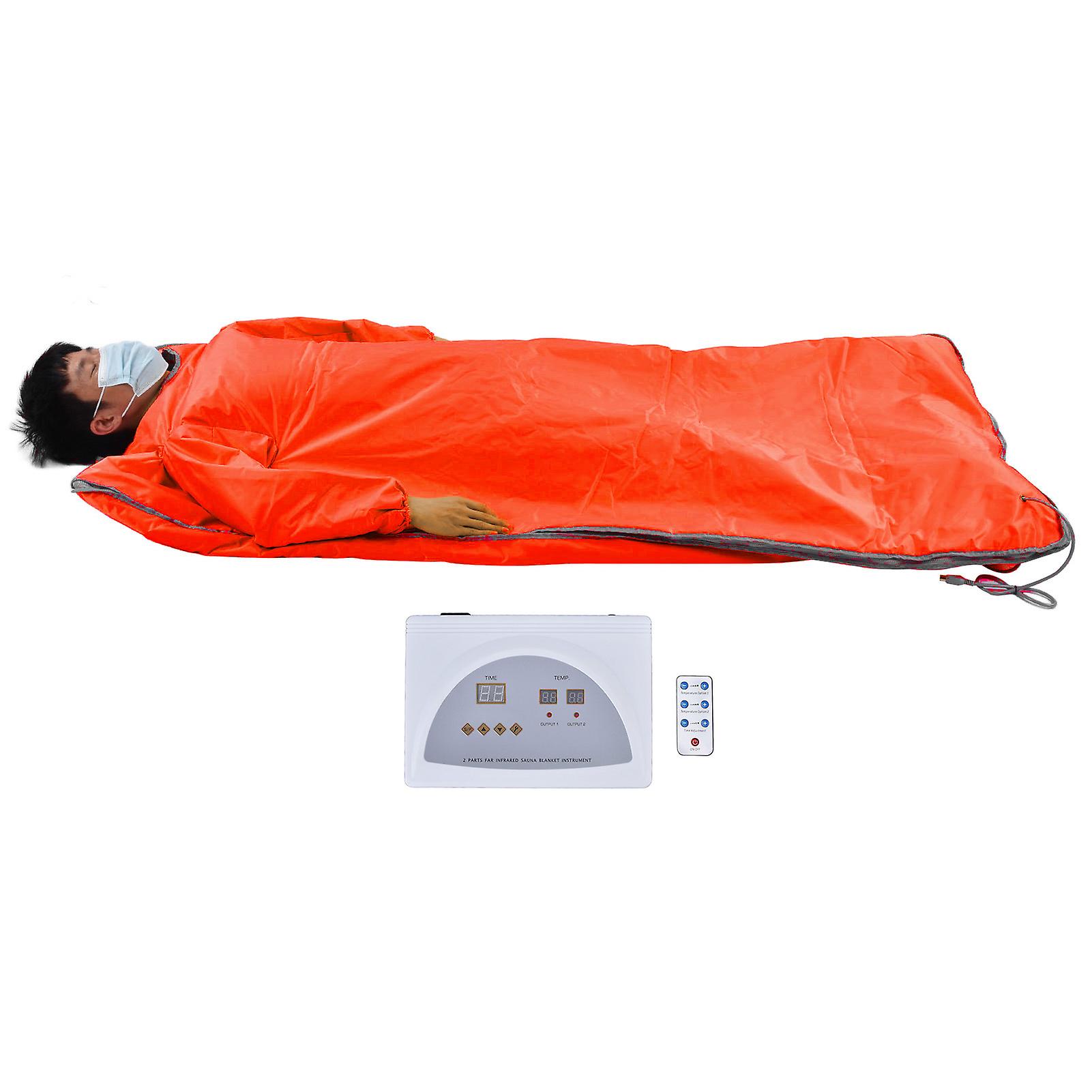 650W Smart Infraröd Bastu Filt 180x80x2cm Orange AU Plugg