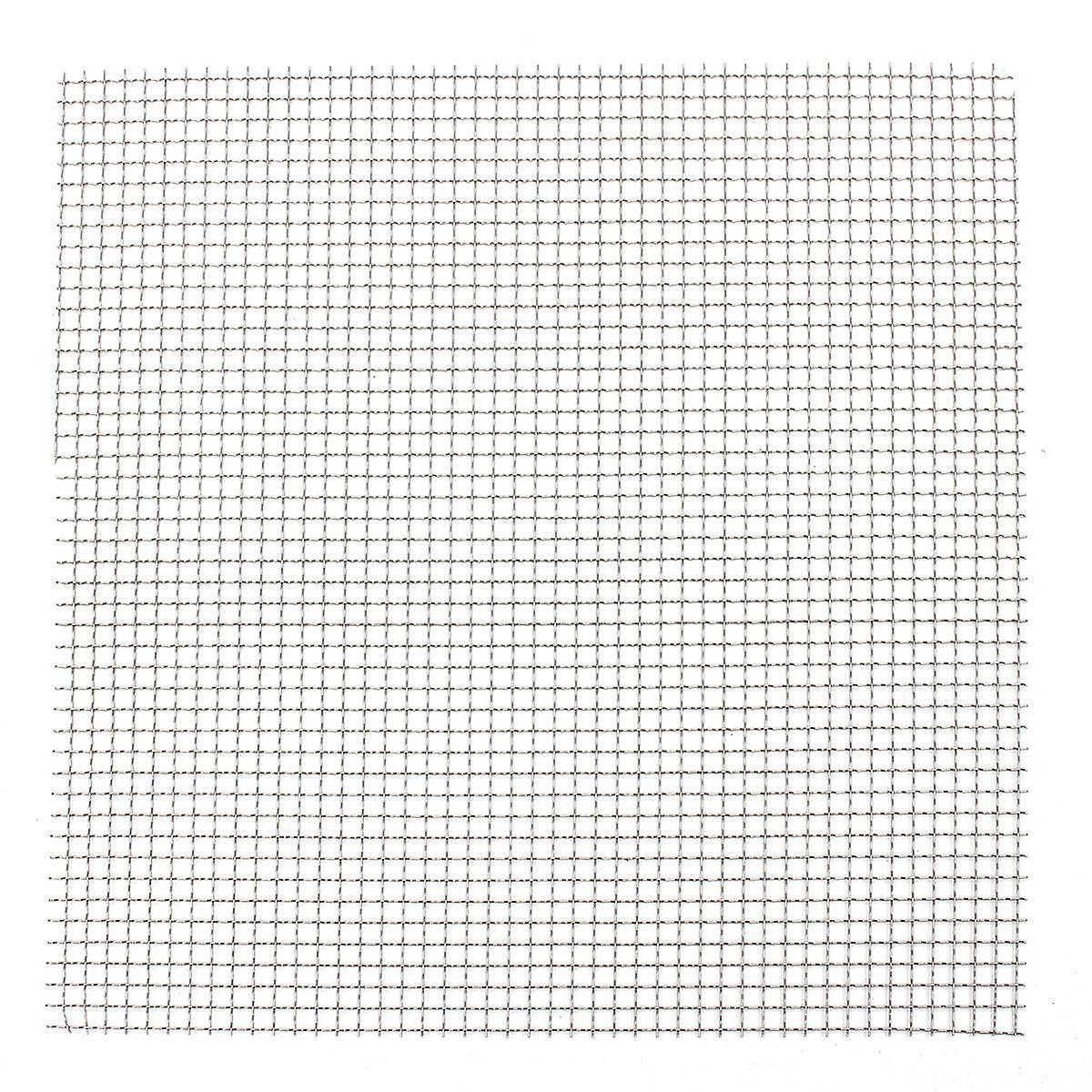 Stainless Steel Woven Wire Mesh Filter Grading 30cm Sheet Silk To Heavy Gauze