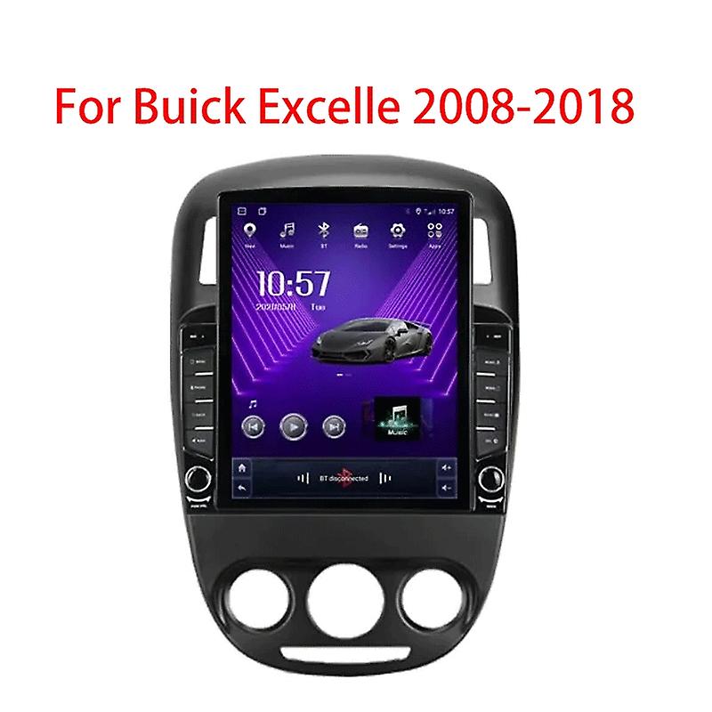 For Buick Excelle 2008-2018 Tesla Type Android Car Radio Multimedia Video Player Navigation GPS