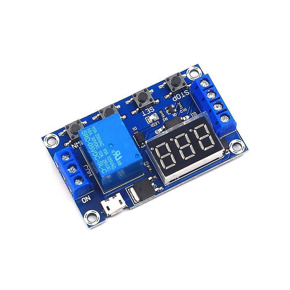 Timer Delay Relay Timing Control Switch Button  for Operation Electronic Component