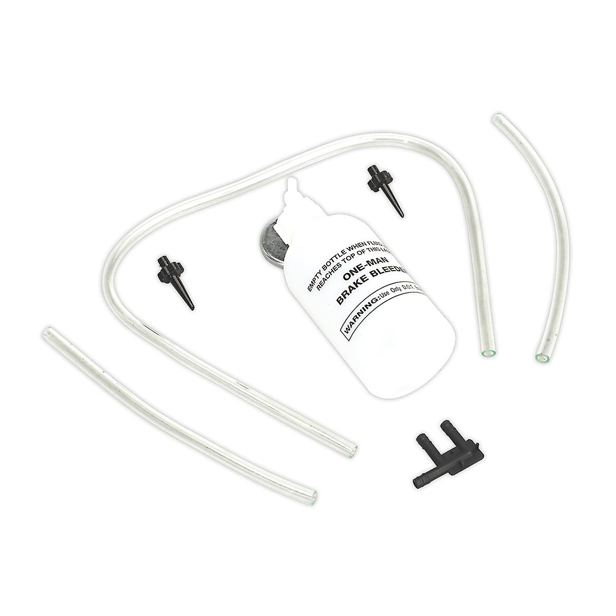 Sealey Vs0201 Brake Bleeder Set With Container