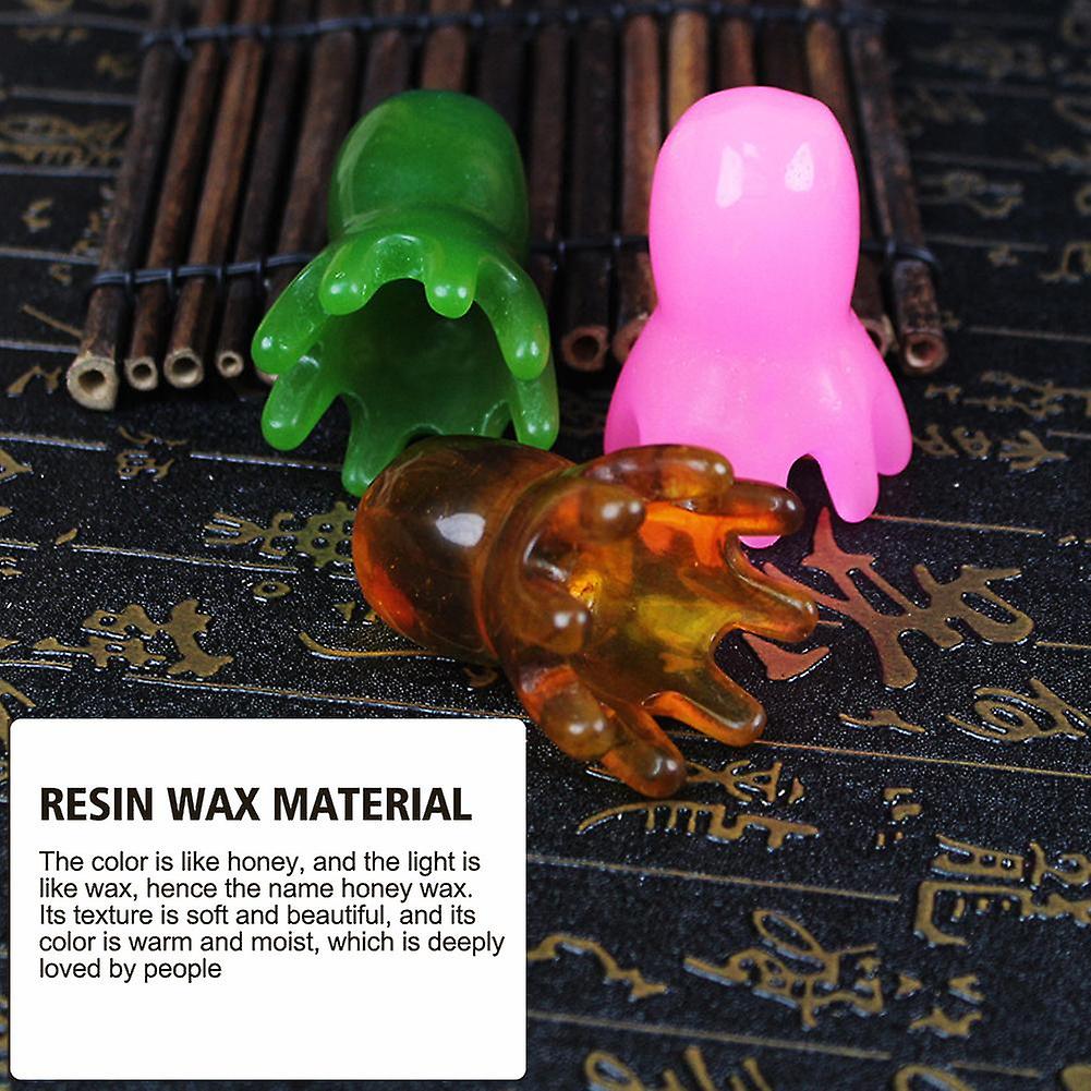 مصغرة تدليك مشط الراتنج الراتنج الأخطبوط مشط سبا تدليك مشط