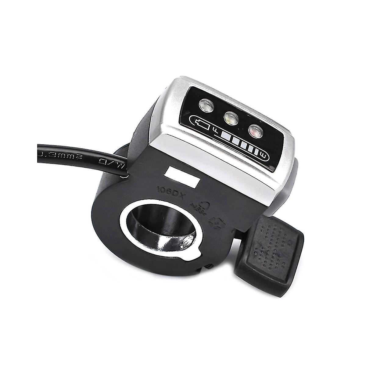 Electric Vehicle Turn Handle With Switch Power Display Finger Dial Thumb Governor Electric Bicycle