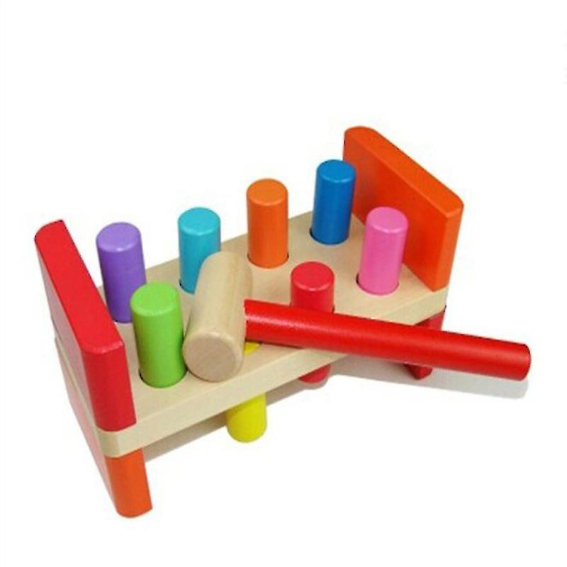 1set Wooden Pounding Toys