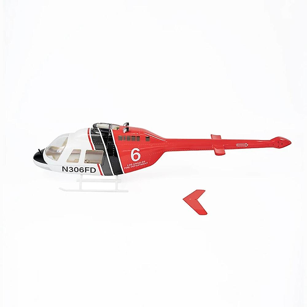 FLY WING BELL 206 V3 Scale RC Helicopter Spart Parts Fuselage Shell Canopy