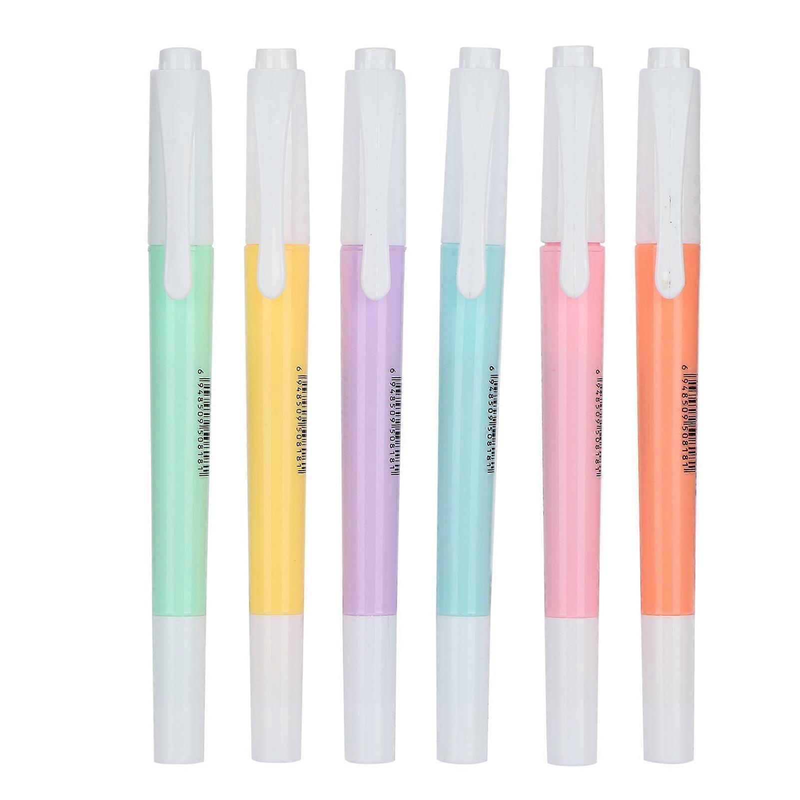 Double Headed Highlighter Children Painting Drawing Highlighter Marker Pen Set