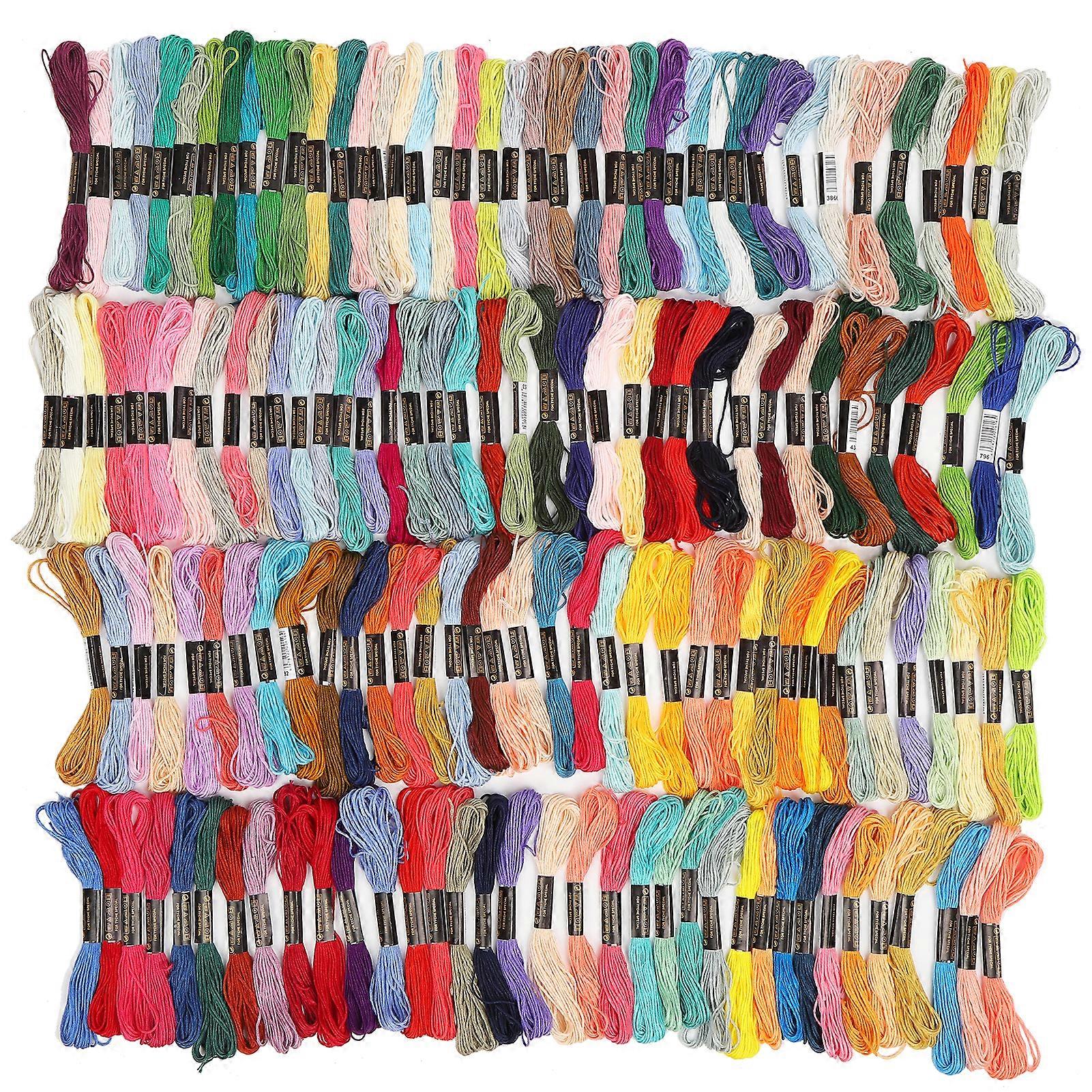 150pcs Sewing Thread Colorful Polyester Material Household Hand-made Needlework Supplies