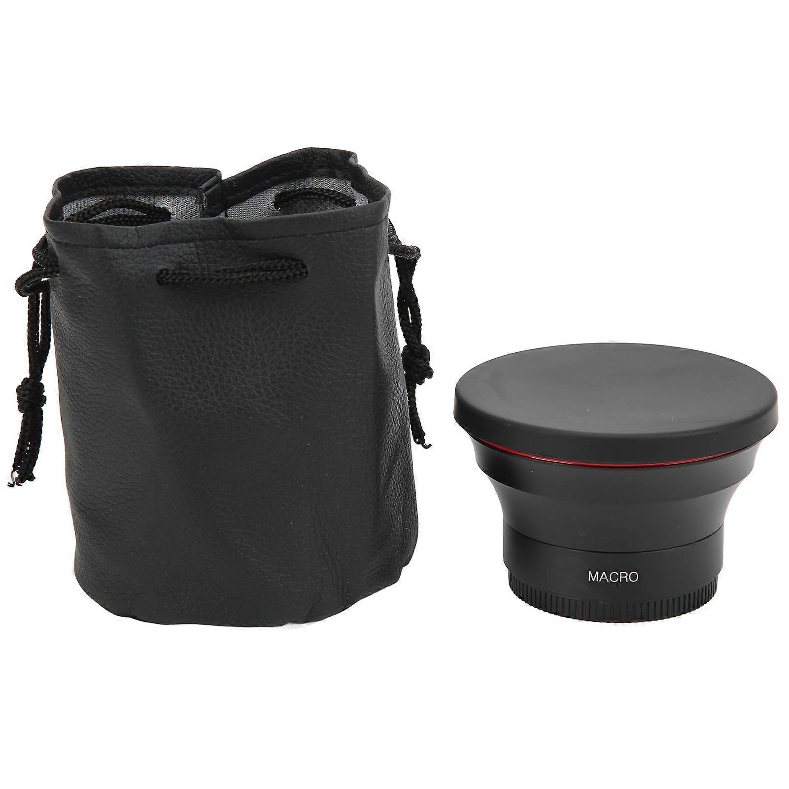 55mm 0.43X Wide Angle Lens Optical Glass Coating Technology Camera Accessory Imaging Clearly NO.2692