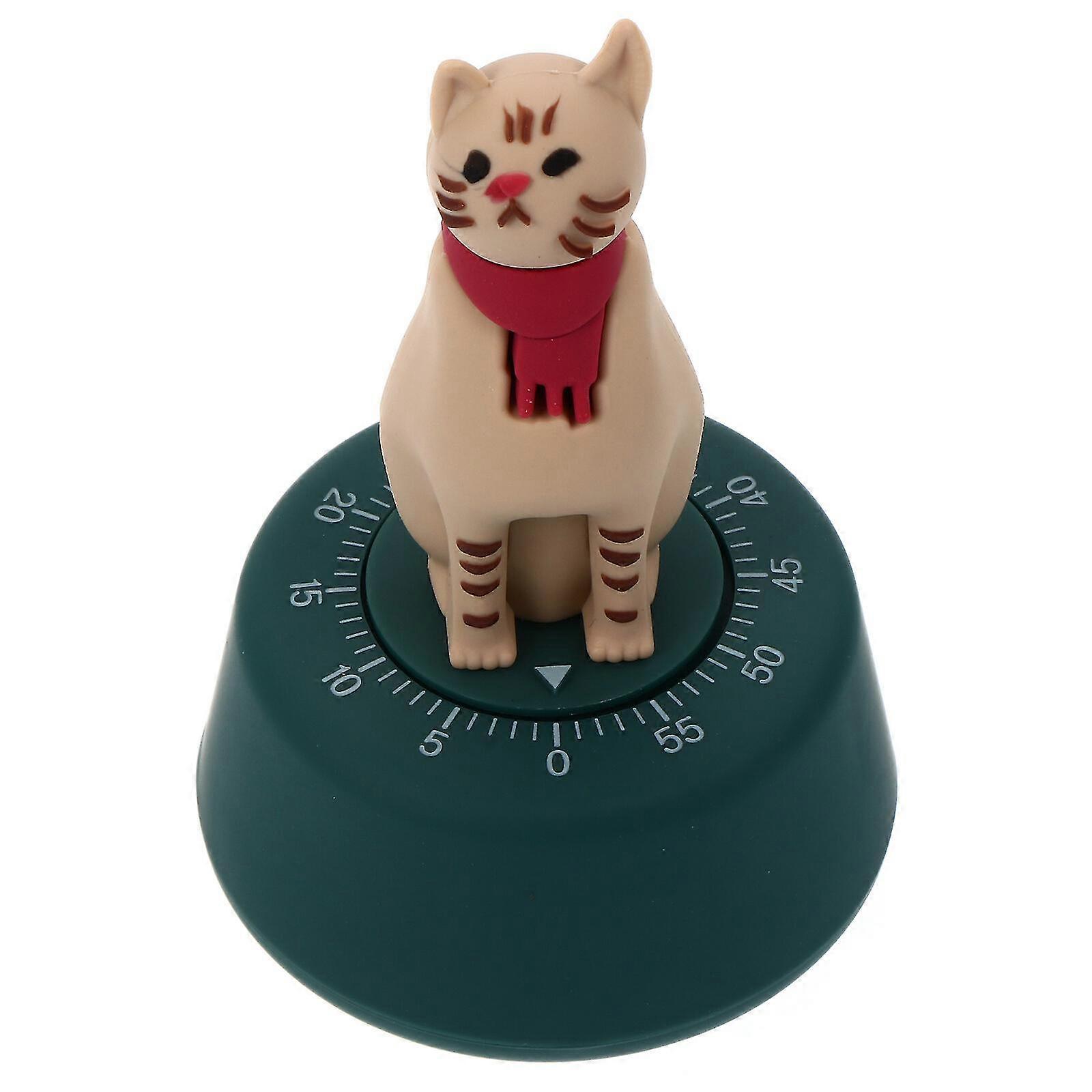 1pc Lovely Cartoon Cat Kitchen Timer Kitchen Time Reminder Countdown Timer
