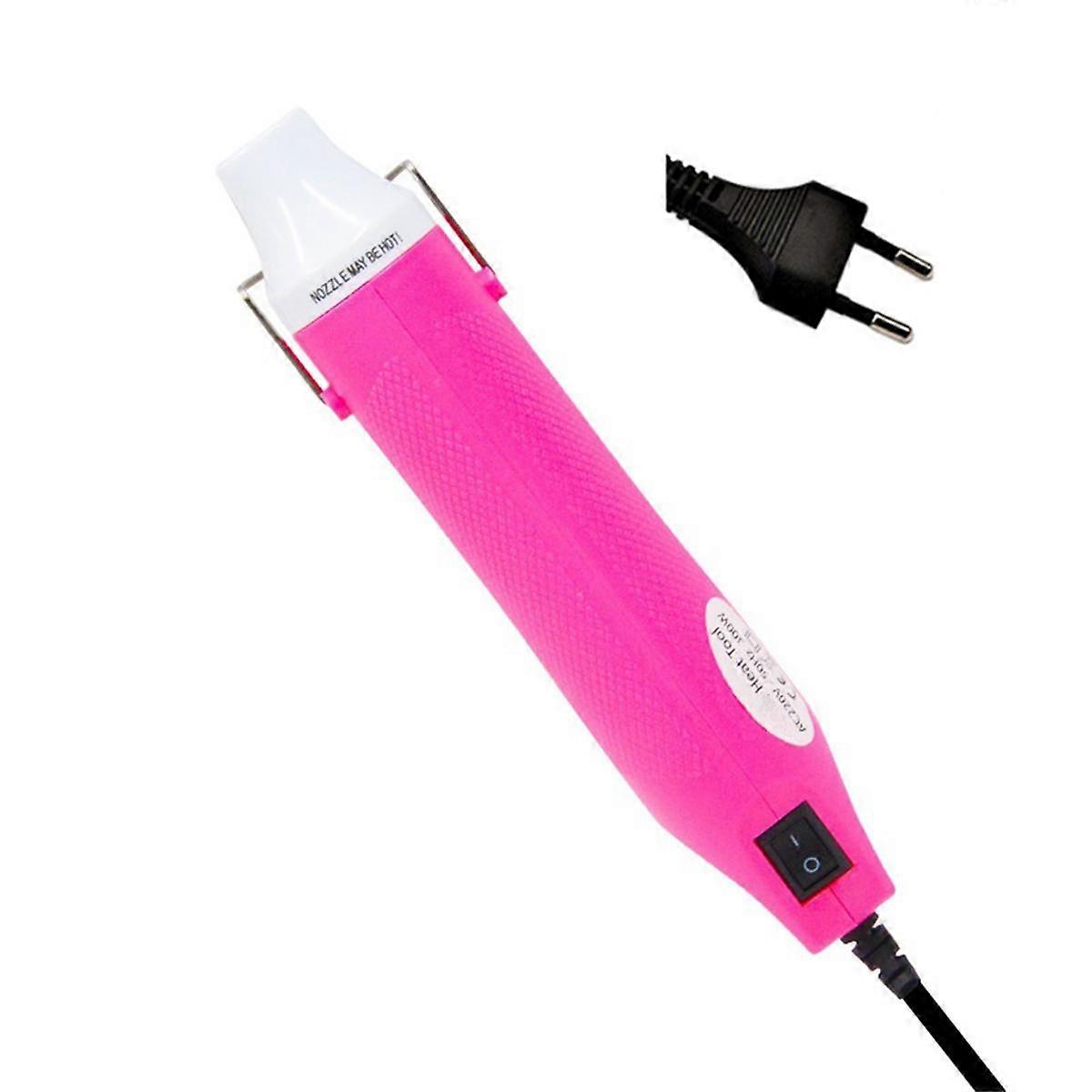 300W Hot Air Machine Mini Temperature Blower Electric Power Hot Dryer for Craft Embossing Shrink Wrapping PVC EU Plug A