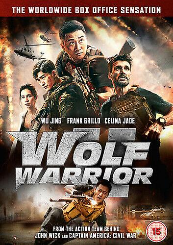 Wolf Warrior II DVD (2018) Jing Wu cert 15 NEW - Region 2