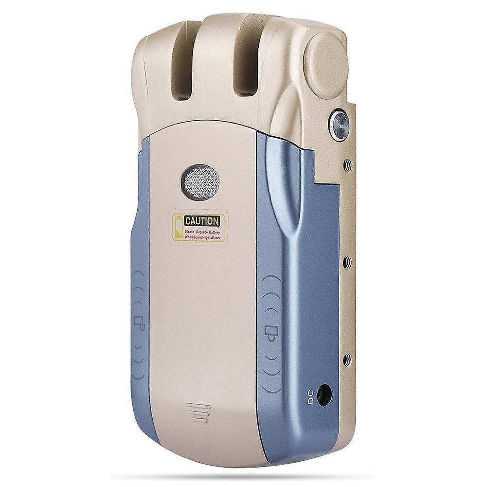 Wireless Invisible Keyless Electronic Lock with Remote Control and Touch Unlock Function
