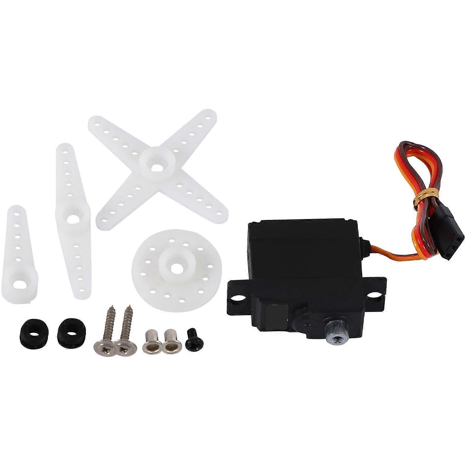 Upgrade Digital Servo Metal Steering Gear -1181Mg 17G 3.5Kg for Rc Car B1/16/24 C14/24 Helicopter B