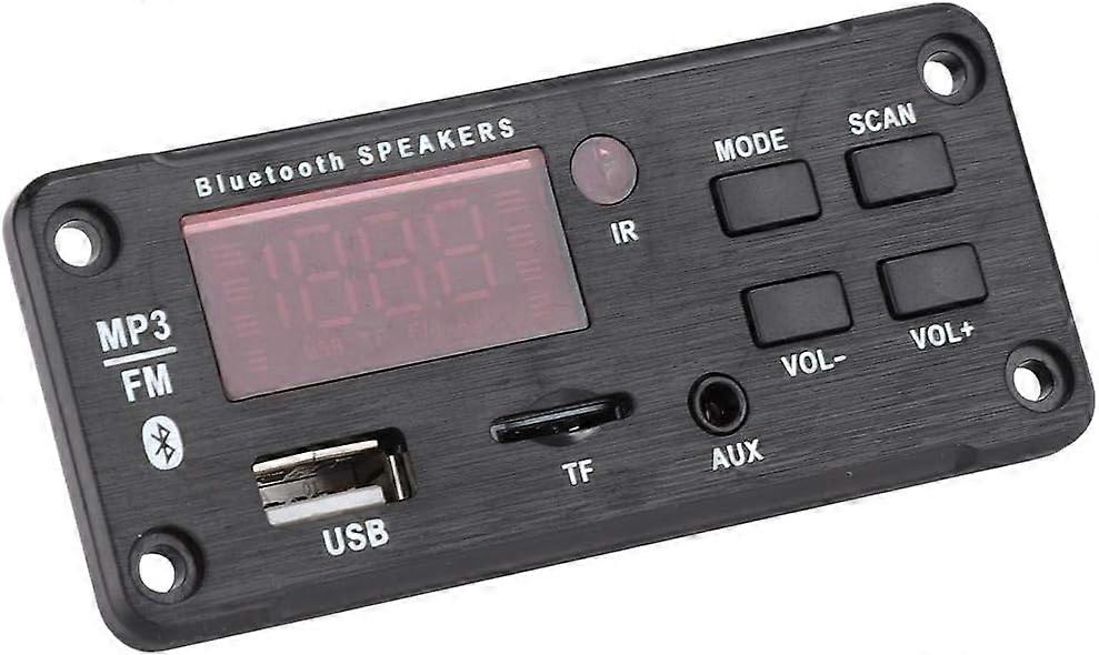 Bt 5.0 MP3 Decoder Board, MP3 Car Speaker Bt LosslessDecode Board Module, Support MP3WMAWAVFLACAPE Remote Decoding Board Module