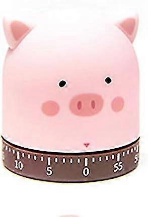 100% Mechanical Kitchen Timer,  60-Minute Wind Up Dial 360 Rotating Countdown Egg Reminder