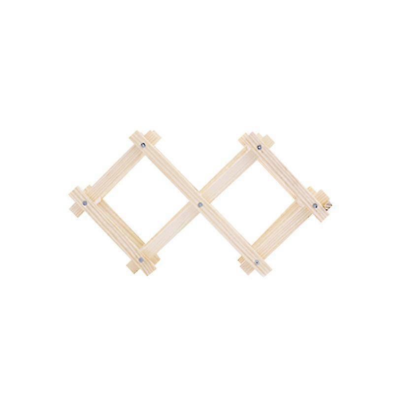 solid wood folding wine racks foldable wine stand wine holder for kitchen bar display shelf (3 bottles, burlywood)