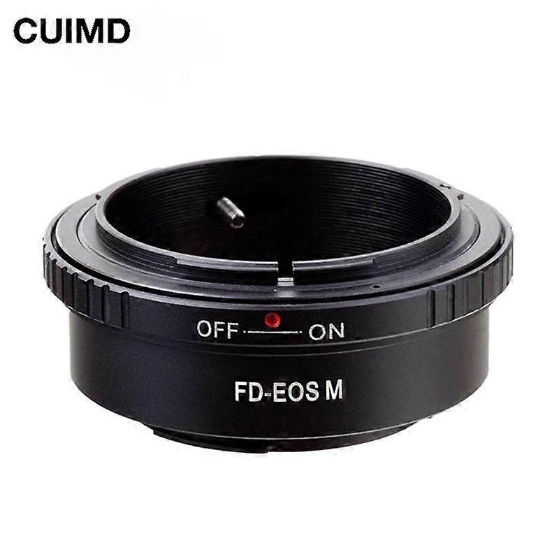 Fd-eos Mount Adapter Ring For Canon Fd Lens To Ef Eos Mount Camera Camcorder Precision Machining Can't Wear Lens Protect