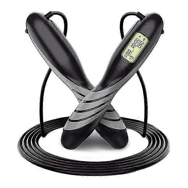 Adjustable Digital Jump Rope with Smart Counter and Time Setting for Kids