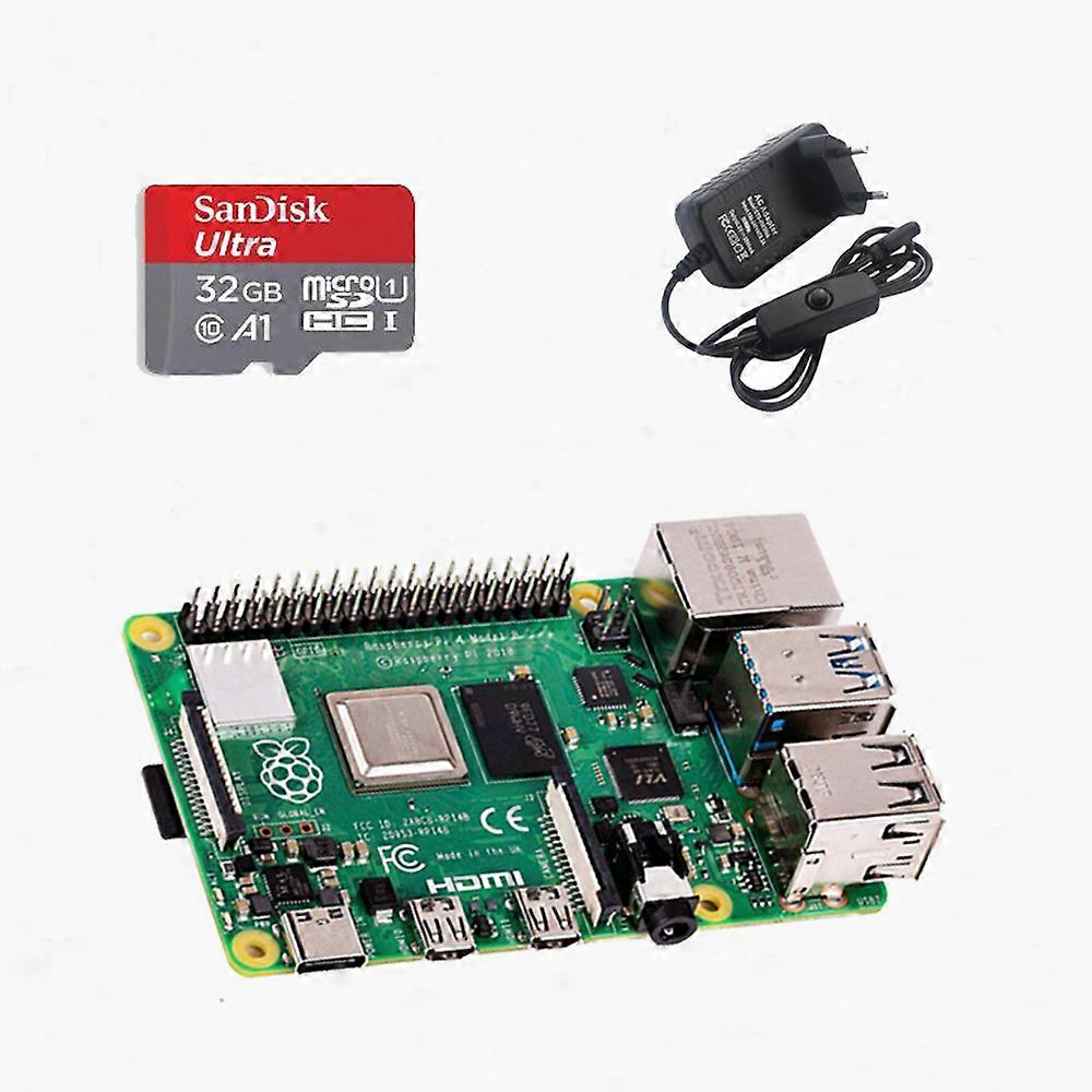 Raspberry Pi 4 4GB Basic Kit with 32GB SD Card