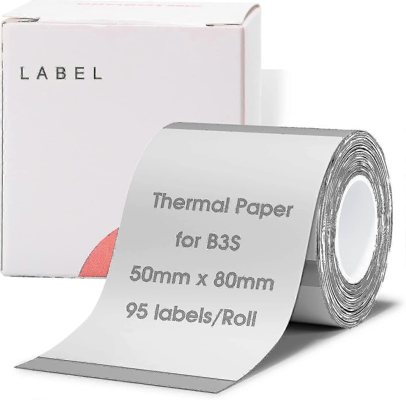 Tib 10rolls Niimbot تسميات ل B1 / B21 / B3s صانع الملصقات ملصق حراري مقاوم للماء ، مقاوم للزيت ومقاوم للدموع