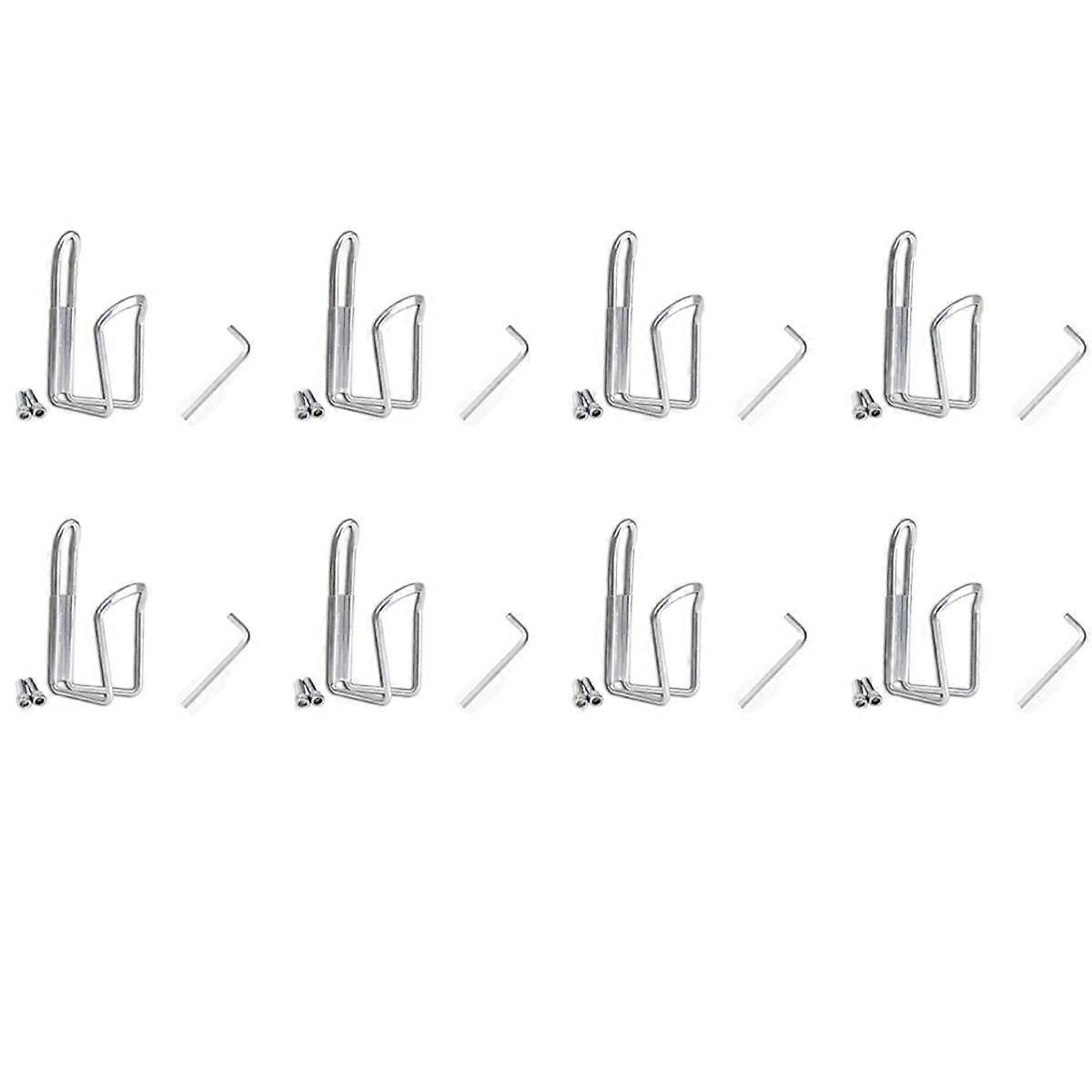 Silver Bicycle Bottle Cage, Bottle Cage, Compatible with Any Standard Water Bottle, Can Be Quickly