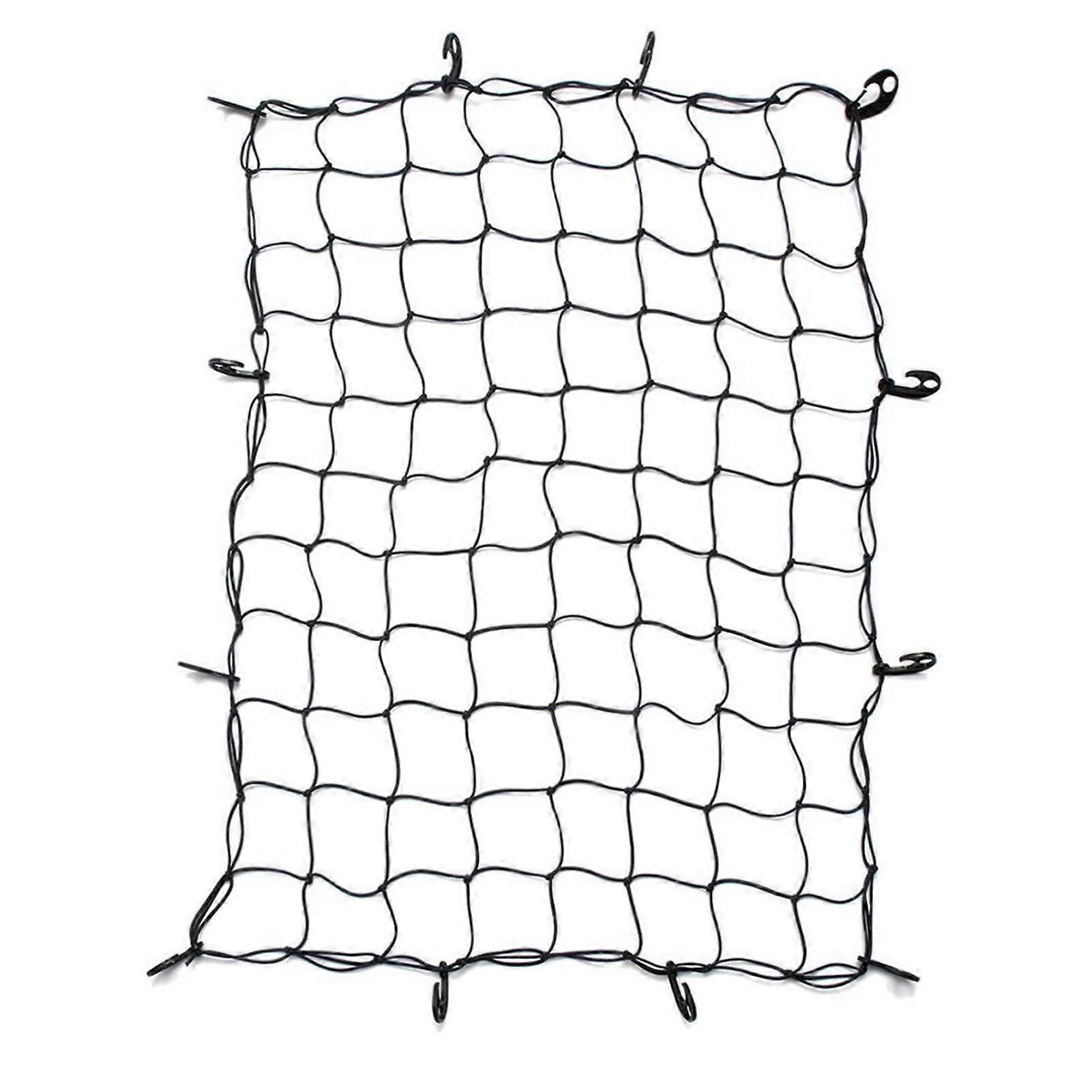 Autodachgepäcknetz, elastisches Bungee-Gepäcknetz, Autogepäckträgernetz für SUV