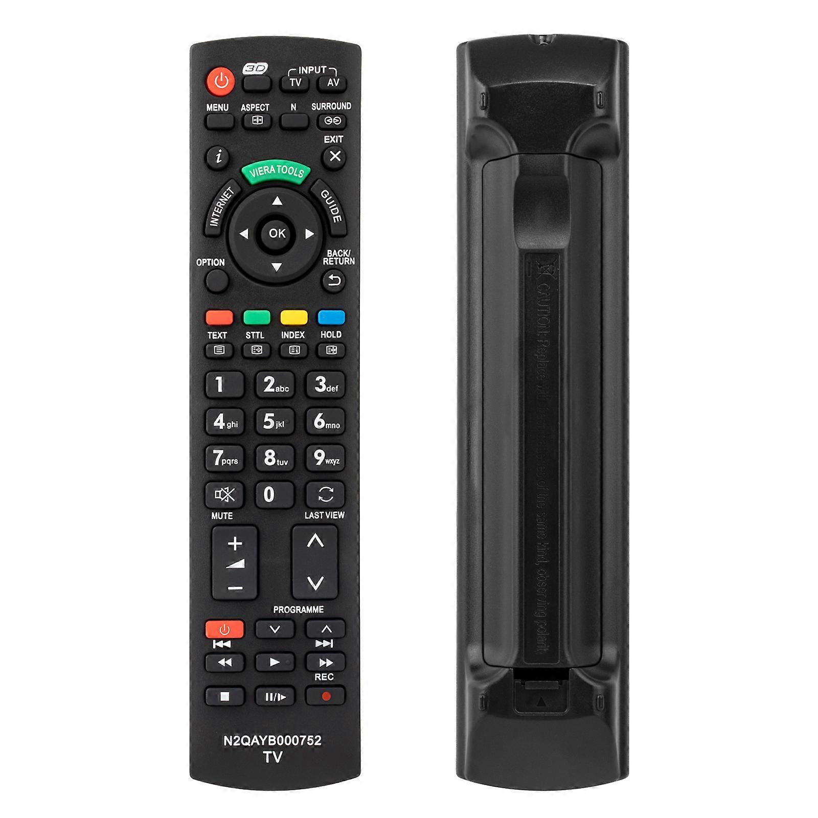 Remote Control for Panasonic Smart TV N2QAYB000752 Controller Replacement