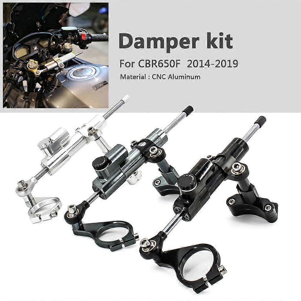 Steering Damper Stabilizer For HONDA CBR 650F CBR650F 2017-2019 Motorcycle Accessories Adjustable Linear with Bracket