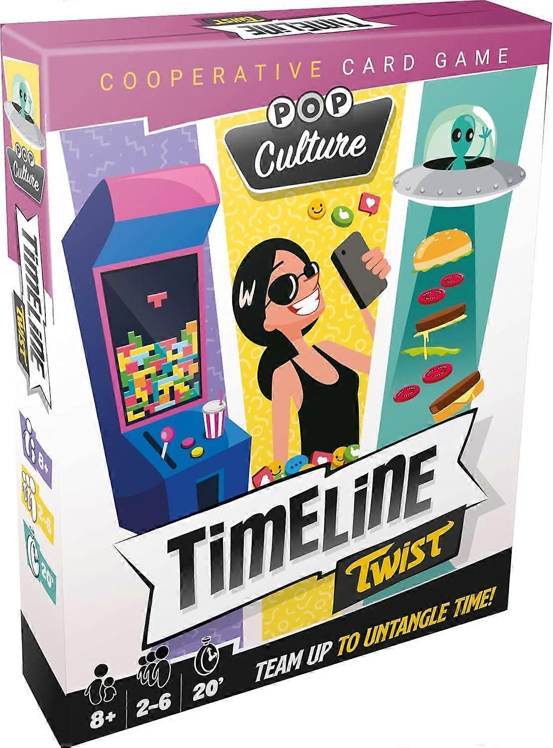 Timeline Twist: Pop Culture Board Game