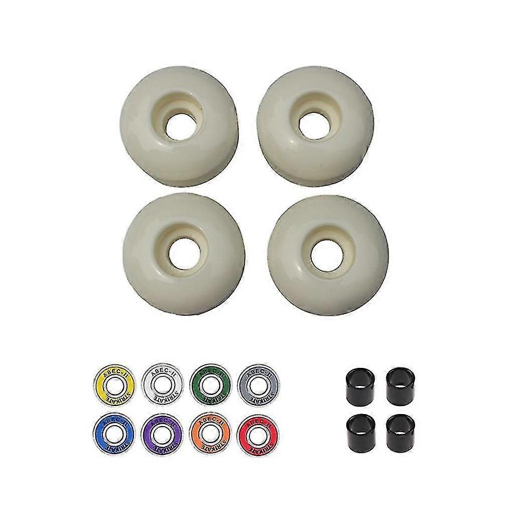4pcs/set Skateboard Longboard Wheels 52mm Shr102a Road Skate (a)