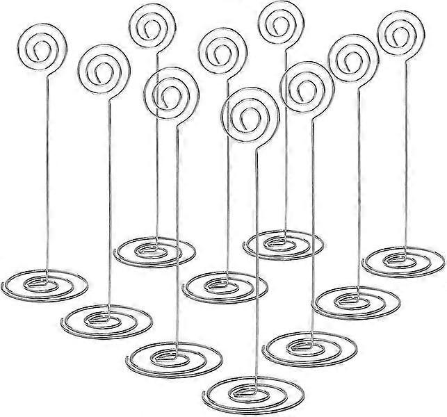 Tischkartenhalter - 10er-Set, 8,6" hoch - Tischnummernhalter