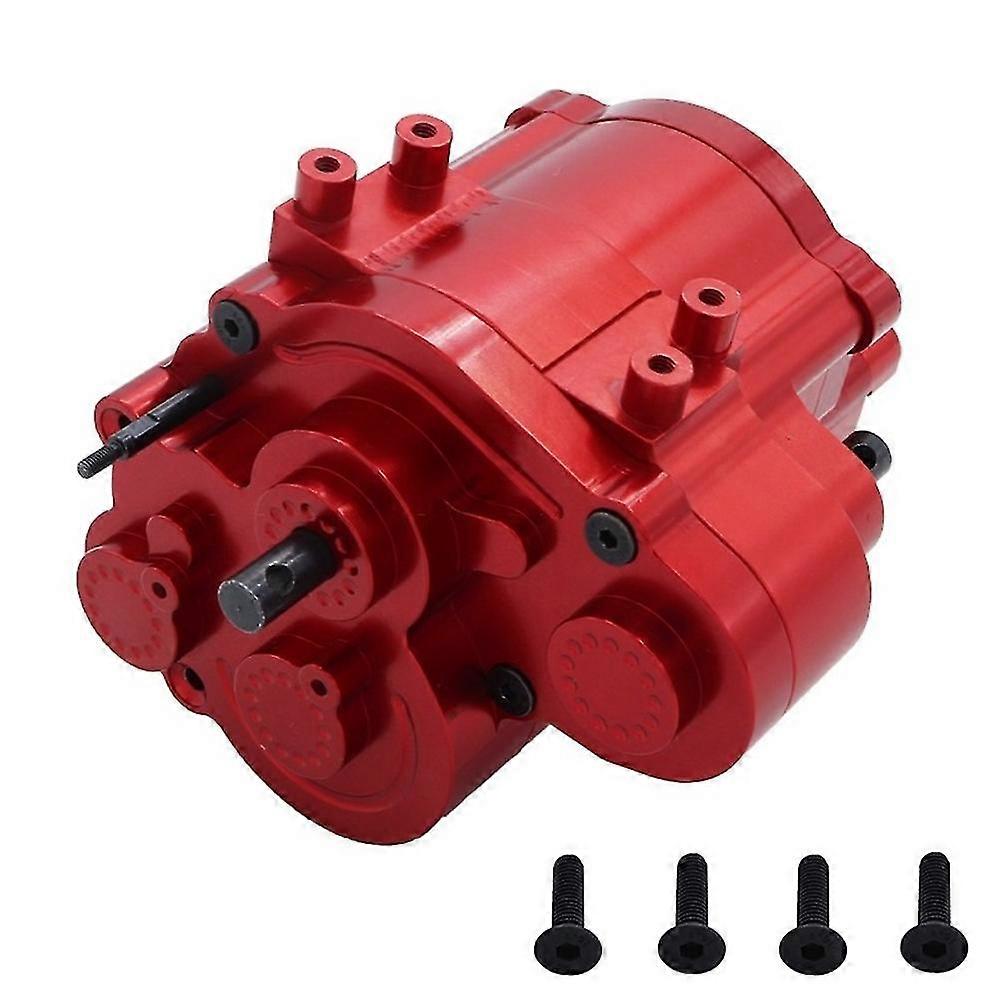 Metal 2-speed Transmission Gearbox With Steel Gear For Axial Scx6 Axi05000 1/6 Rc Crawler Car Upgra