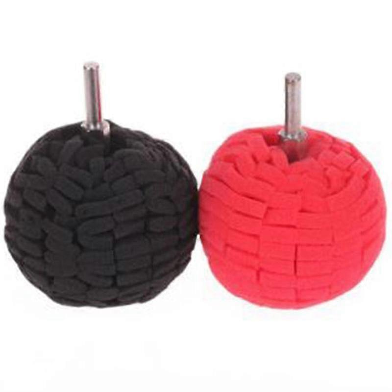 3 polegadas (80mm) Buffing Polimento bola de acabamento almofada Buff Polimento almofada Buffer Para polimento de carro Poli