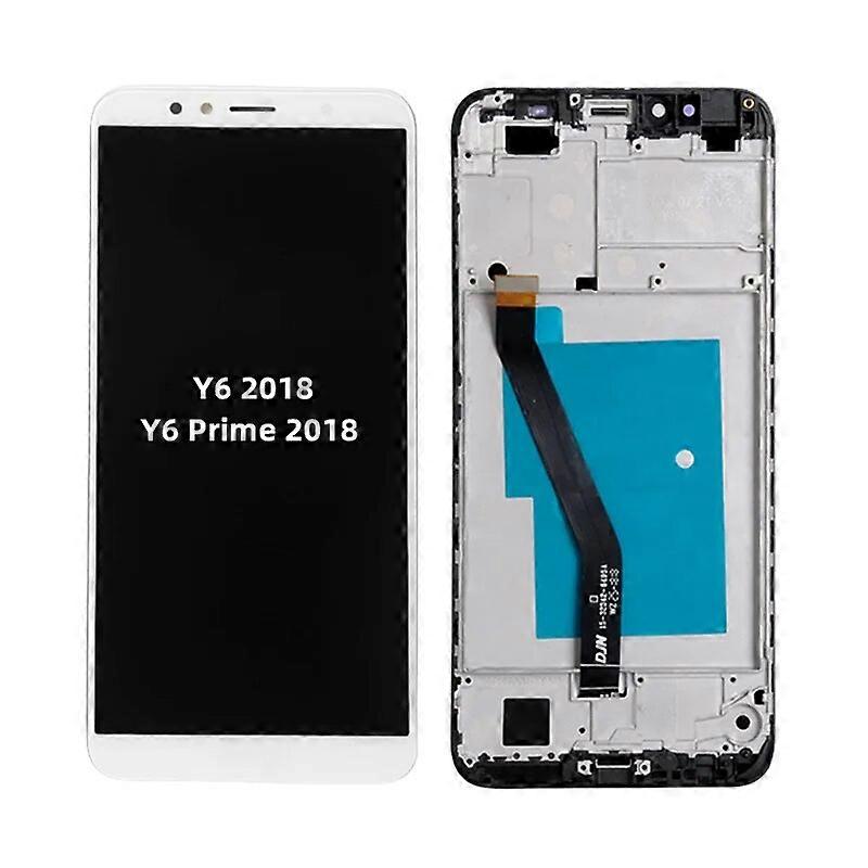 For Huawei Y6 Prime 2018 LCD ATU L11 L21 With frame Mobile Phone Display Touch Screen Digitizer Assembly Replacement