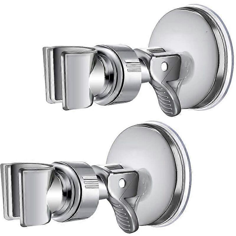 Replaceable Handheld Shower Holder, 360 Rotation Suction Cup Shower Holder, Large Adsorbability Suction Cup Shower Holder2PCS)